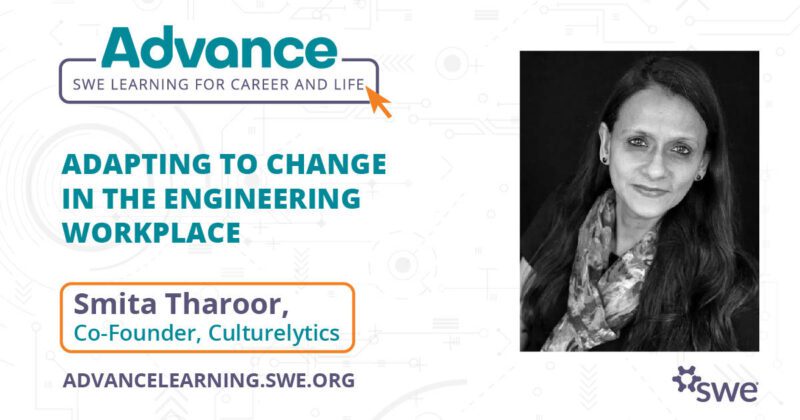 Smita Tharoor graphic - Adapting to Change in the Engineering Workplace