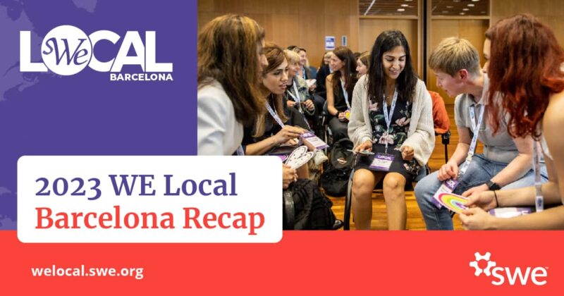 2023 WE Local Barcelona Recap infographic